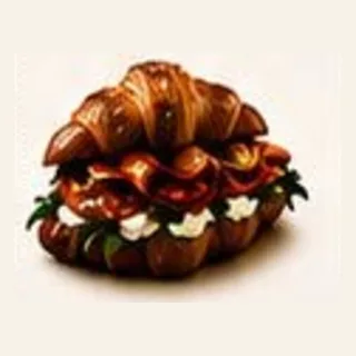 Croissant cu salam Milano